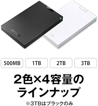 Amazon | BUFFALO USB3.1(Gen.1)対応 ポータブルHDD スタンダード