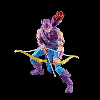 Amazon.com: Marvel Legends Series Hawkeye with Sky-Cycle Avengers