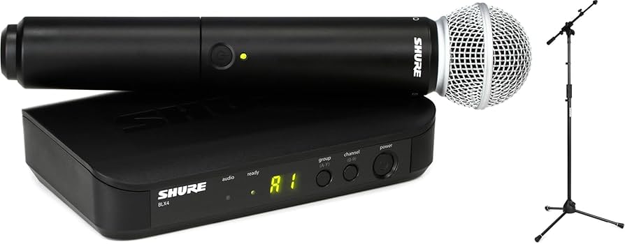 Amazon.com: Shure BLX24/SM58 Wireless Handheld Microphone System