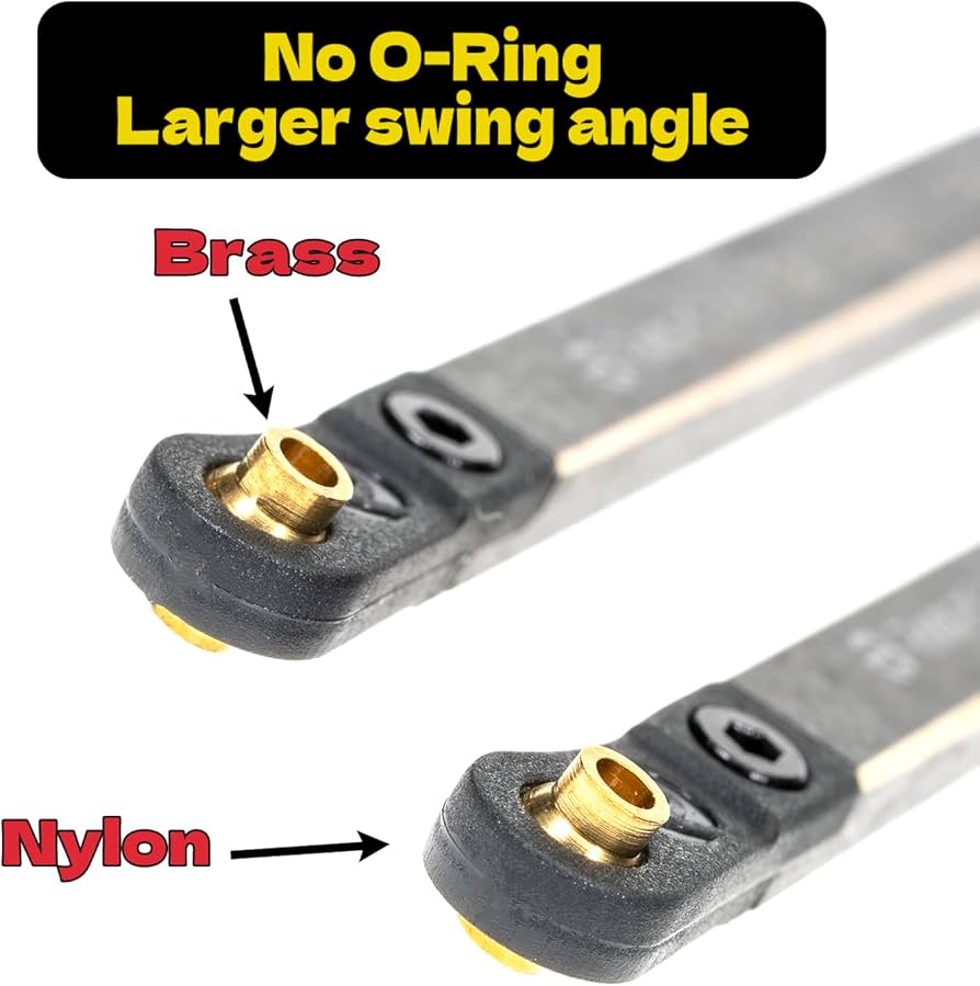 Amazon.com: RampCrab High Clearance 4 Links Set for AX24, Brass