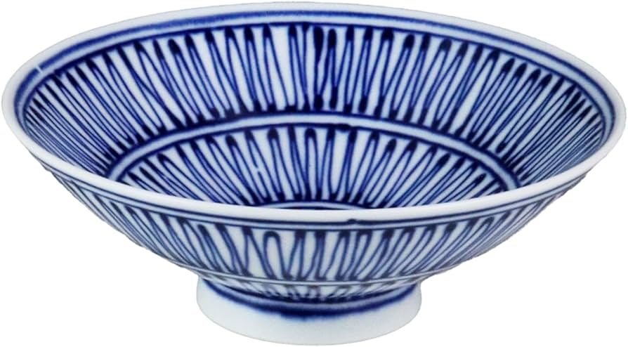 Amazon｜白山陶器 平茶わん 青 (約)φ15×5.3cm 森正洋デザイン 波佐見焼