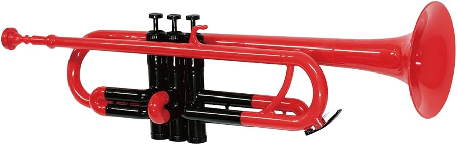 Amazon | Zeff トランペット プラスチック製 B♭ ZPT-01 レッド