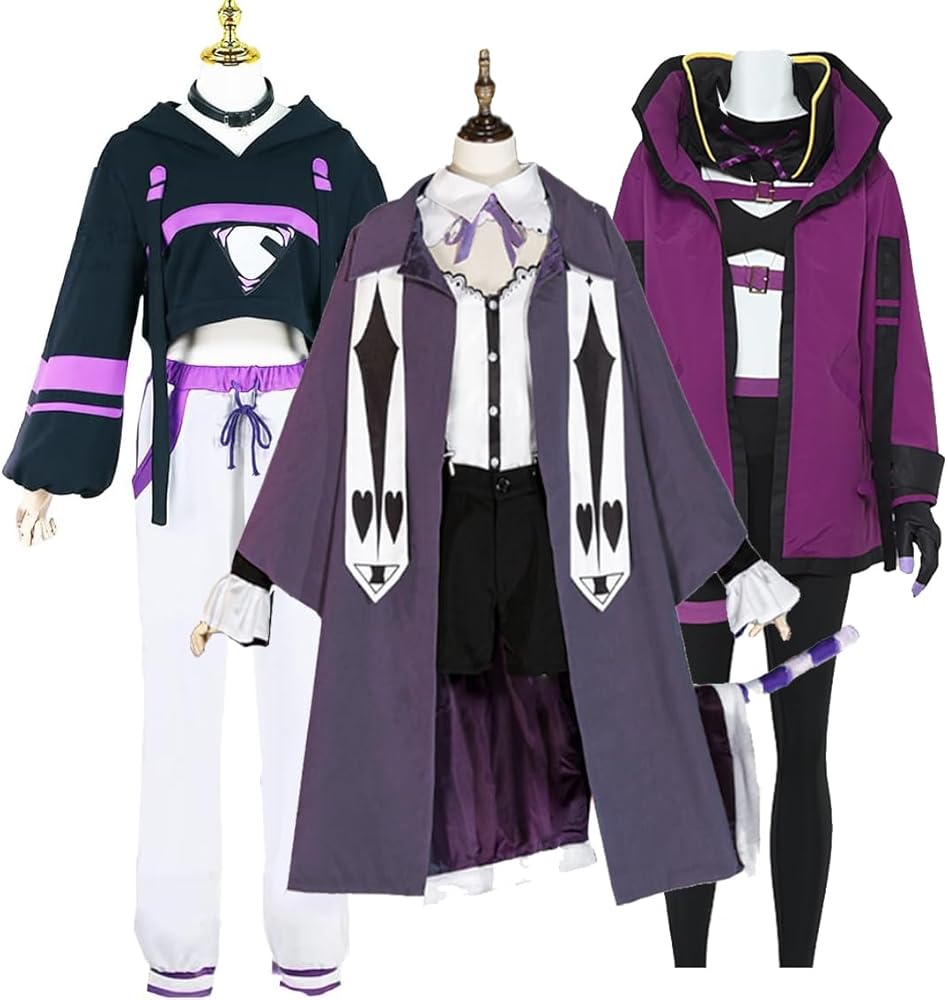 Amazon.co.jp: [楽コス]猫又おかゆ コスプレ 衣装 5種類 誕生日 新衣装
