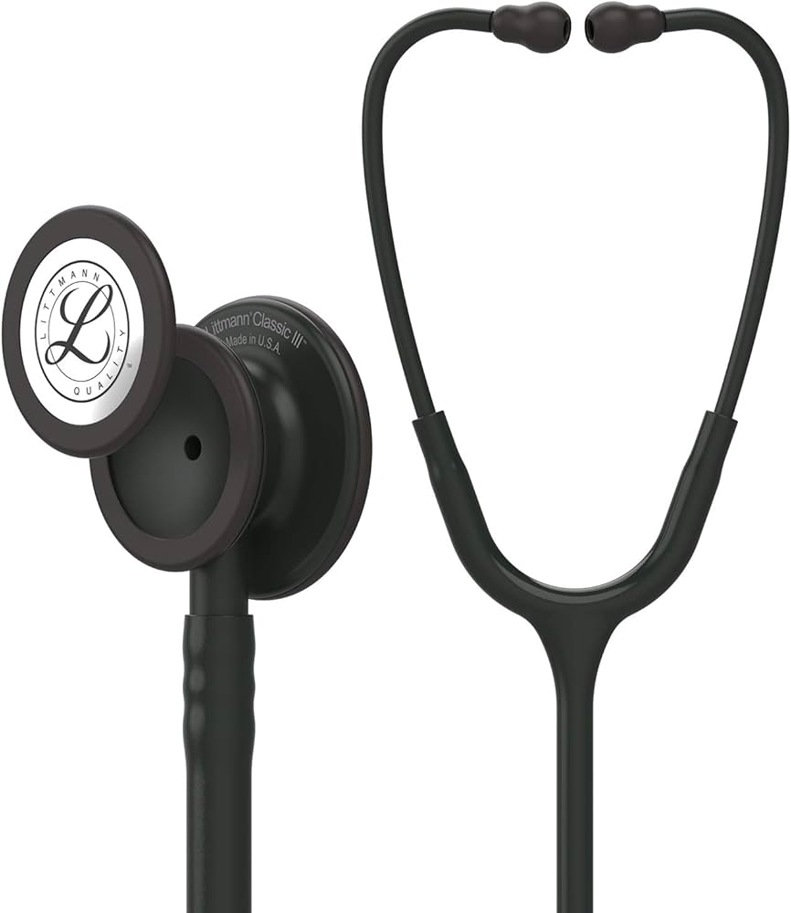 Amazon.co.jp: Littmann Stethoscope Classic III Black/Black Finish