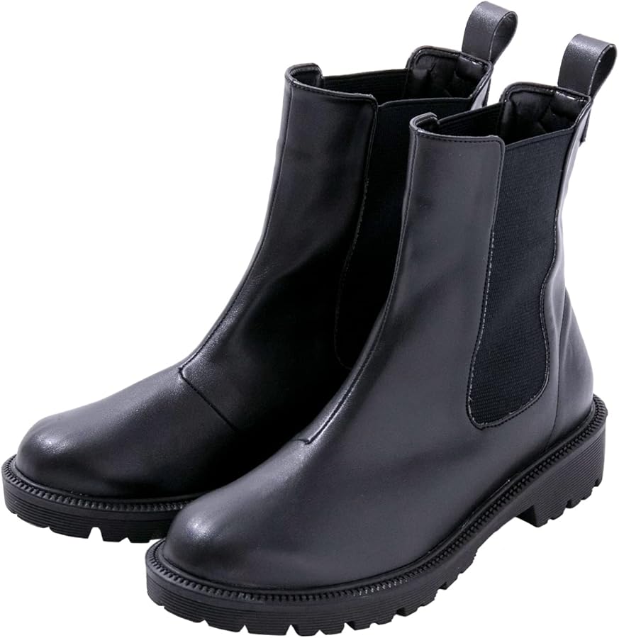 Amazon | [RAKUNA] ラクナ 整体サイドゴアブーツ 整体ブーツ