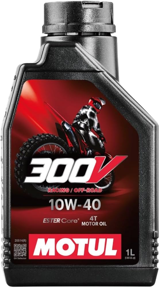 Amazon | MOTUL 300V FACTORY LINE OFF-ROAD 10W-40 1L 112686