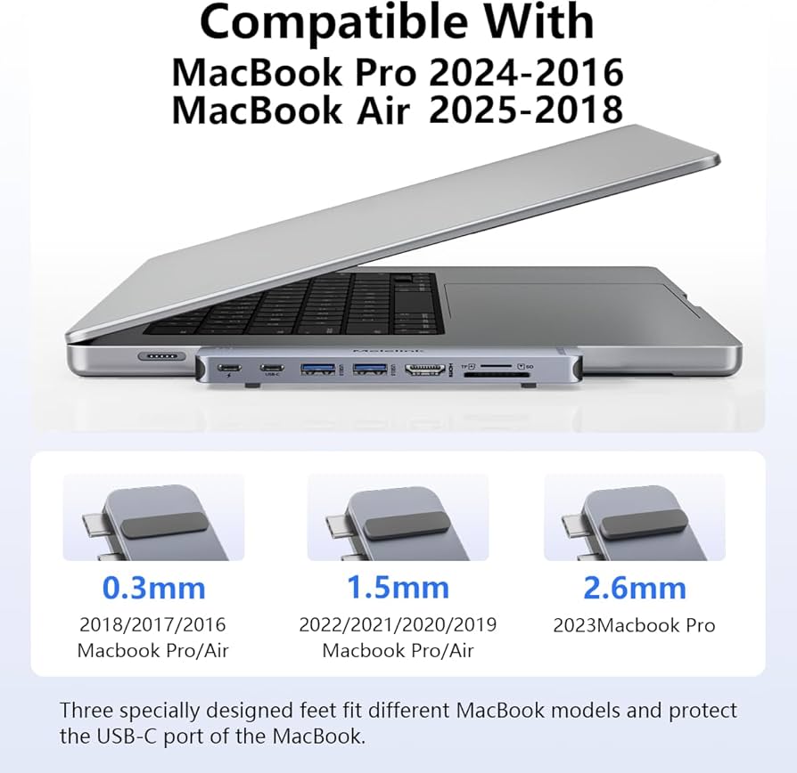 Amazon | USB Cハブアダプター MacBook Pro/Air M5 M4 M3 M2 M1 2025