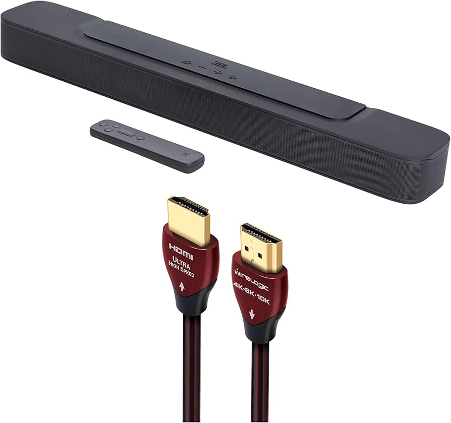 Amazon.com: JBL BAR-2-0-ALL-IN-ONE-MK2 Compact 2ch Soundbar with