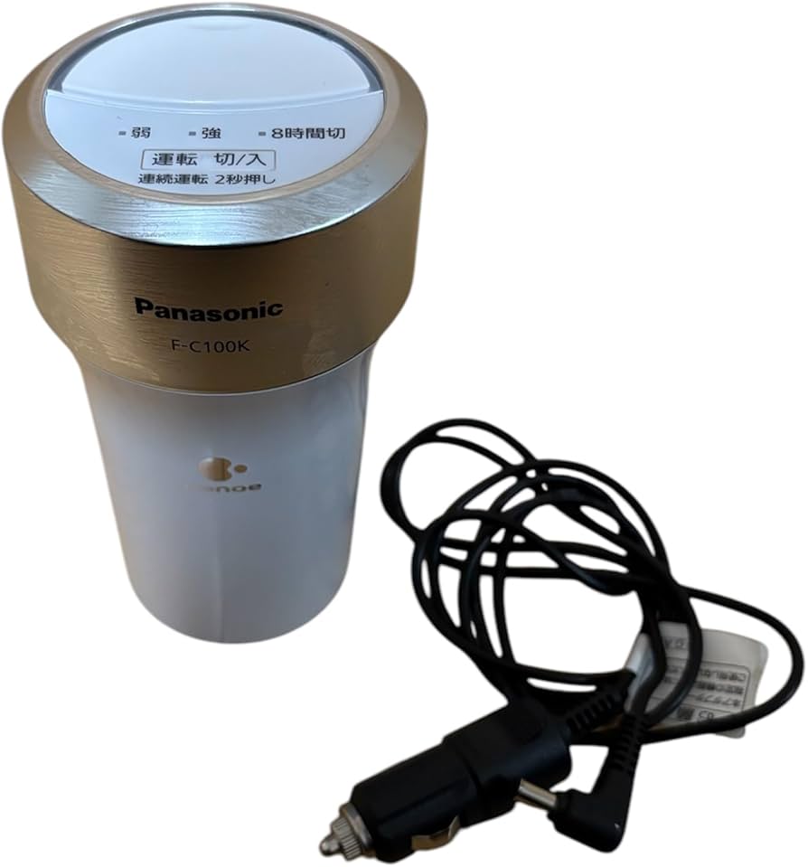 Amazon | パナソニック 車載用空気清浄機 ナノイー発生器 ホワイト F