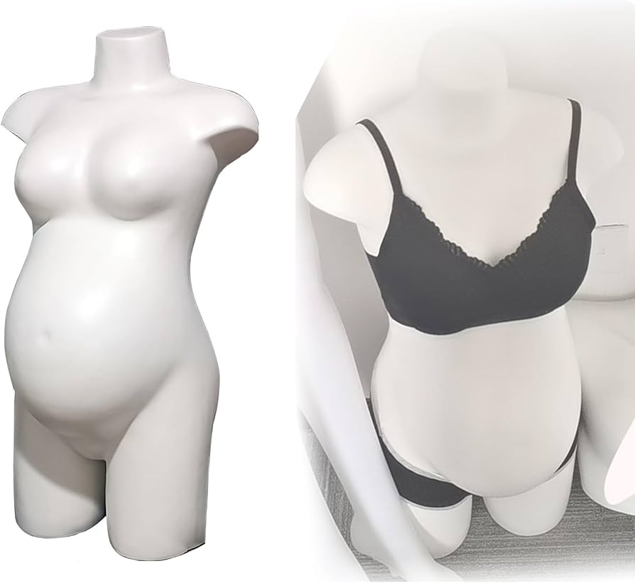 Amazon.co.jp: トルソー マネキン ドレスフォーム トルソボディ 妊娠中