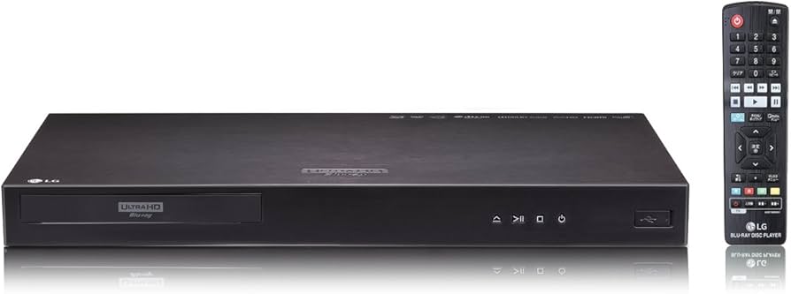 Amazon | LG 4Kブルーレイプレーヤー UP970 HDR対応 Wi-Fi内蔵 UP970