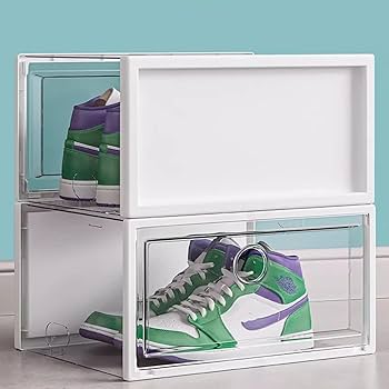 Amazon.co.jp: シューズボックス クリア シューズラック 引き出し 透明