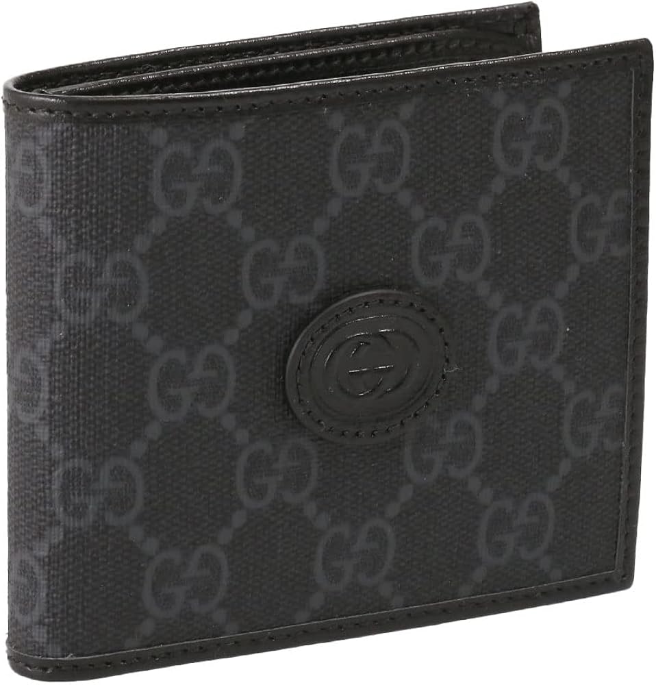 Amazon.co.jp: [グッチ] 2つ折り財布 メンズ インターロッキングG GG
