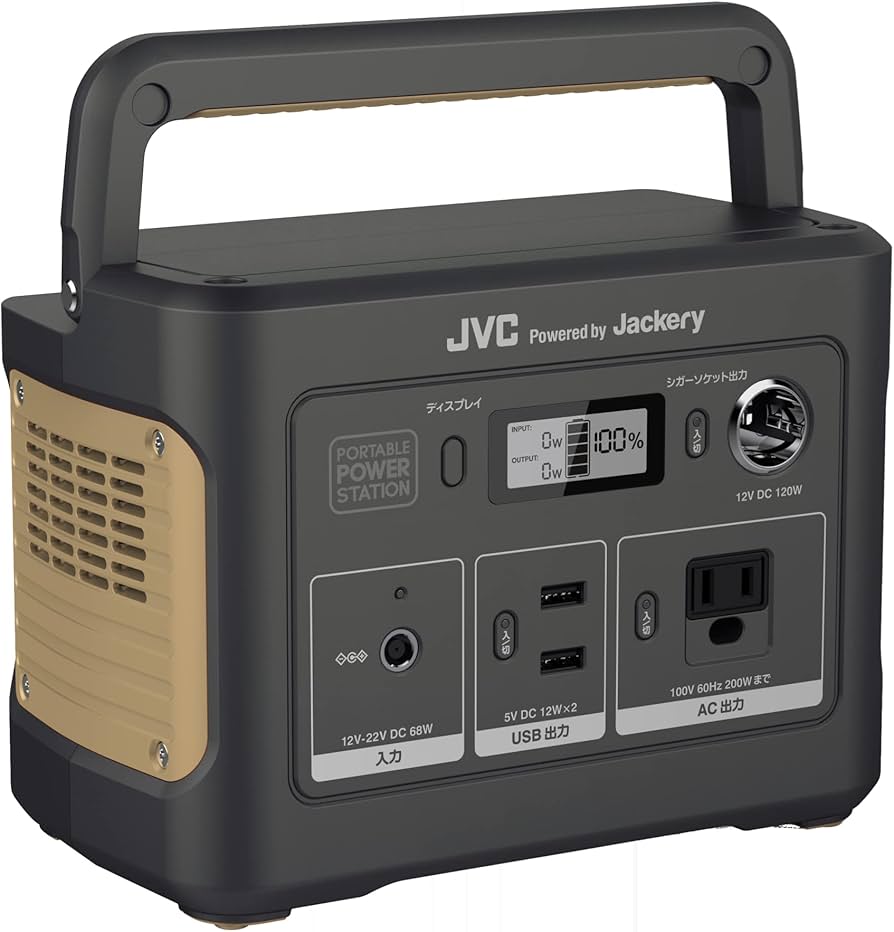 Amazon.co.jp: JVCケンウッド JVC BN-RB37-CA ポータブル電源 AC出力