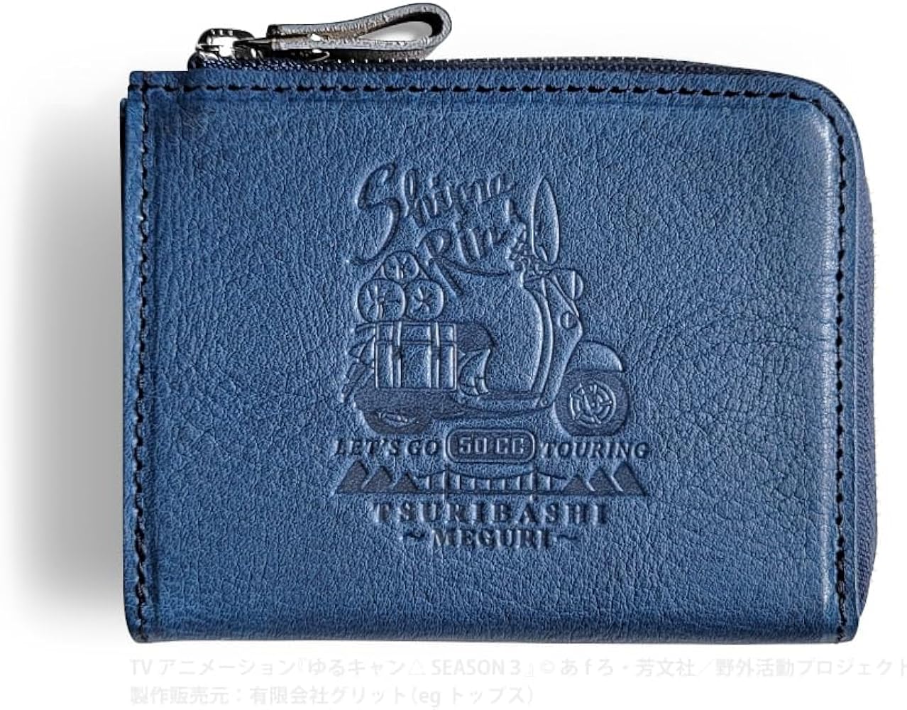 Amazon.co.jp: [egトップス] コンパクトレザーウォレット ゆるキャン