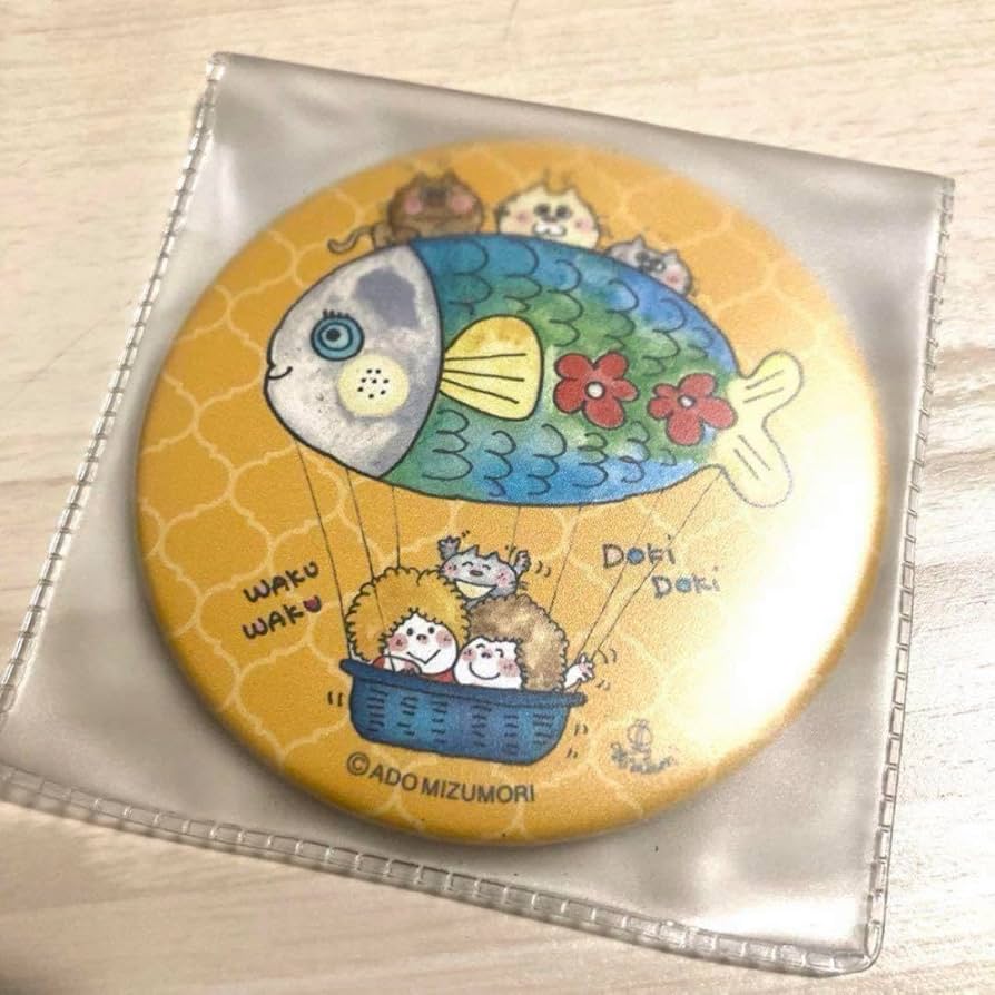 Amazon.co.jp: 水森亜土コンパクトミラー鎌倉限定亜土ちゃん : ホビー