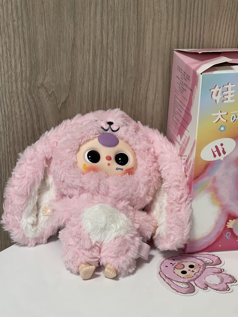 Amazon.co.jp: Baby three V3 RABBIT ベビースリーぬいぐるみ ピンキー