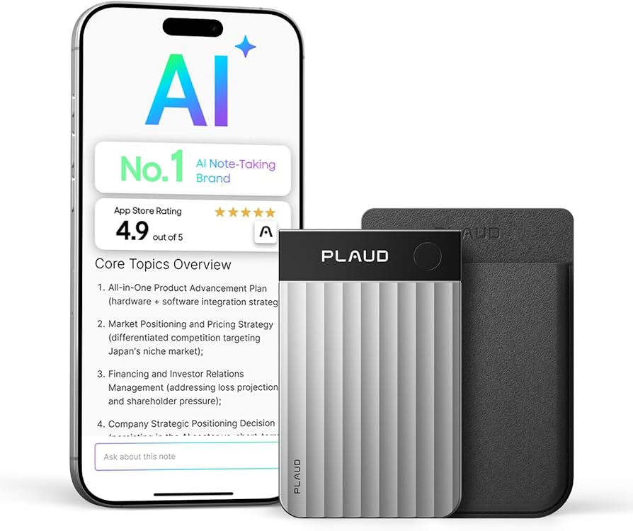 Amazon.com: Plaud Note Pro AI Voice Recorder, Transcribe