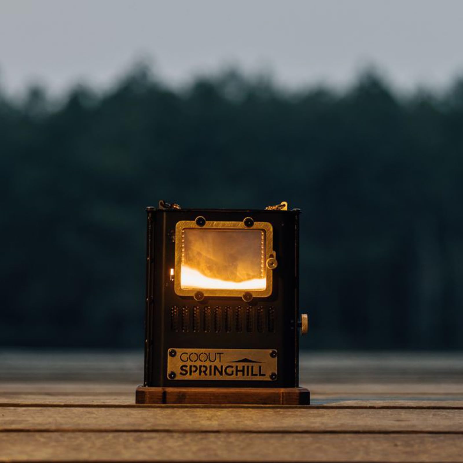 GOOUT SPRINGHILL アイロンストーブ ダイヤモンドランプ ゴトク付