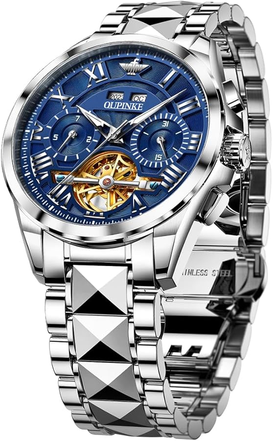 Amazon | OUPINKE メンズ 腕時計 自動巻き-機械式メンズ 時計