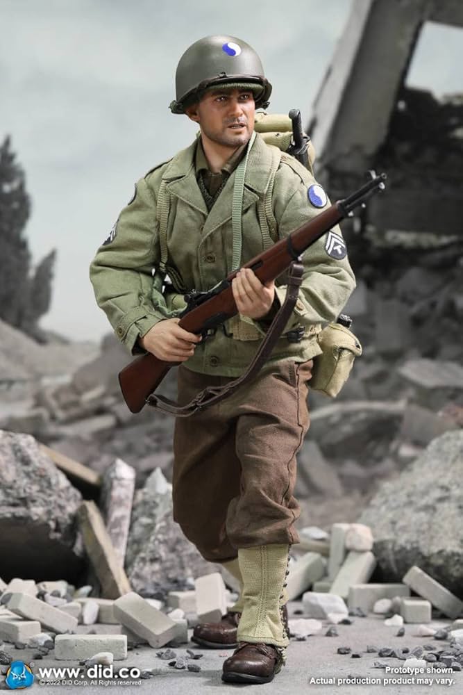 Amazon.co.jp: DID 1/6 WW2 US 第29歩兵師団 技能兵 アパム伍長 未開封