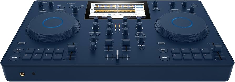 Amazon.com: AlphaTheta OMNIS-Duo 便攜式多功能電池供電DJ 控制器: 樂器