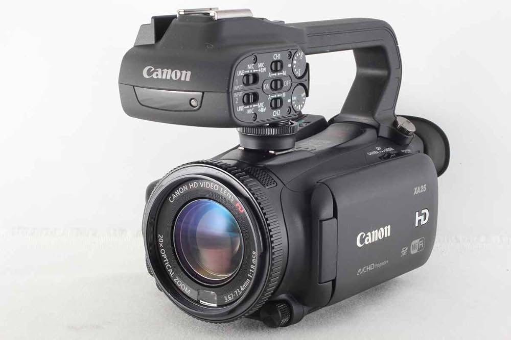 Amazon.co.jp: Canon XA25 Professional Full HD Camcorder : Electronics