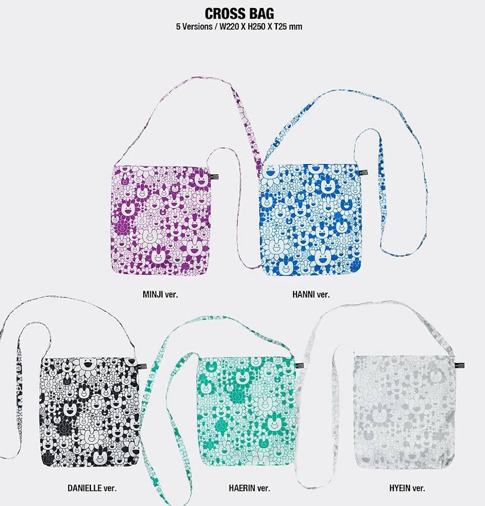 Dreamus NewJeans SUPERNATURAL 1st Japanese Single Album CROSS BAG