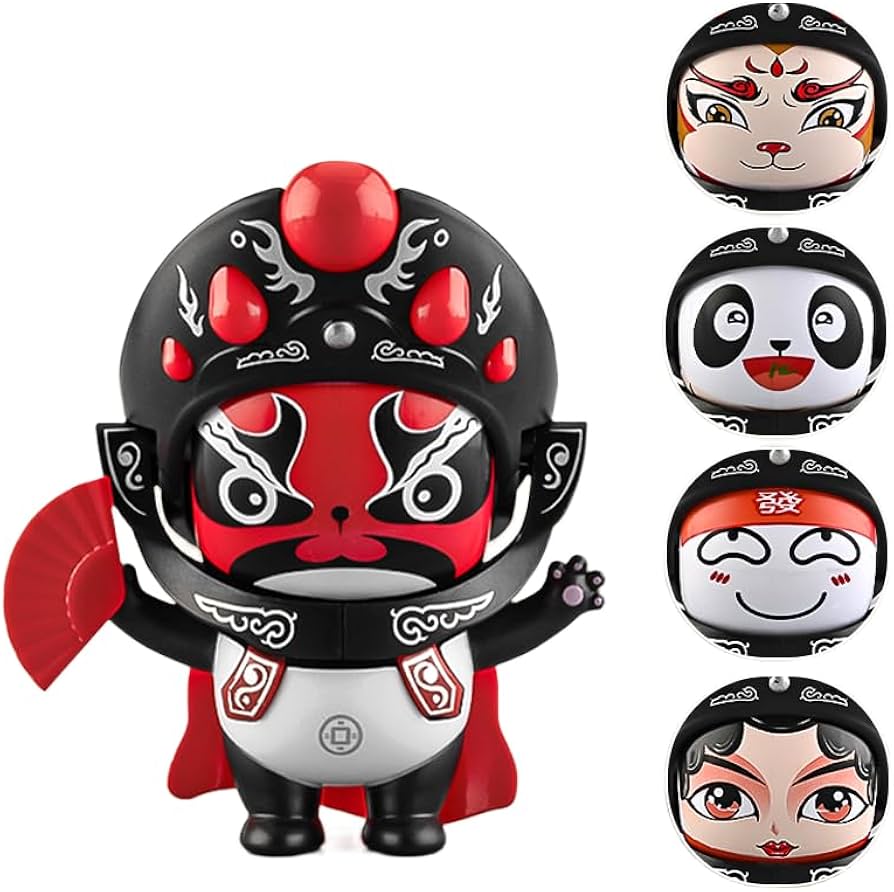 Amazon | 変面人形 京劇 顔が変わる四川オペラ人形 おもちゃ中国の伝統