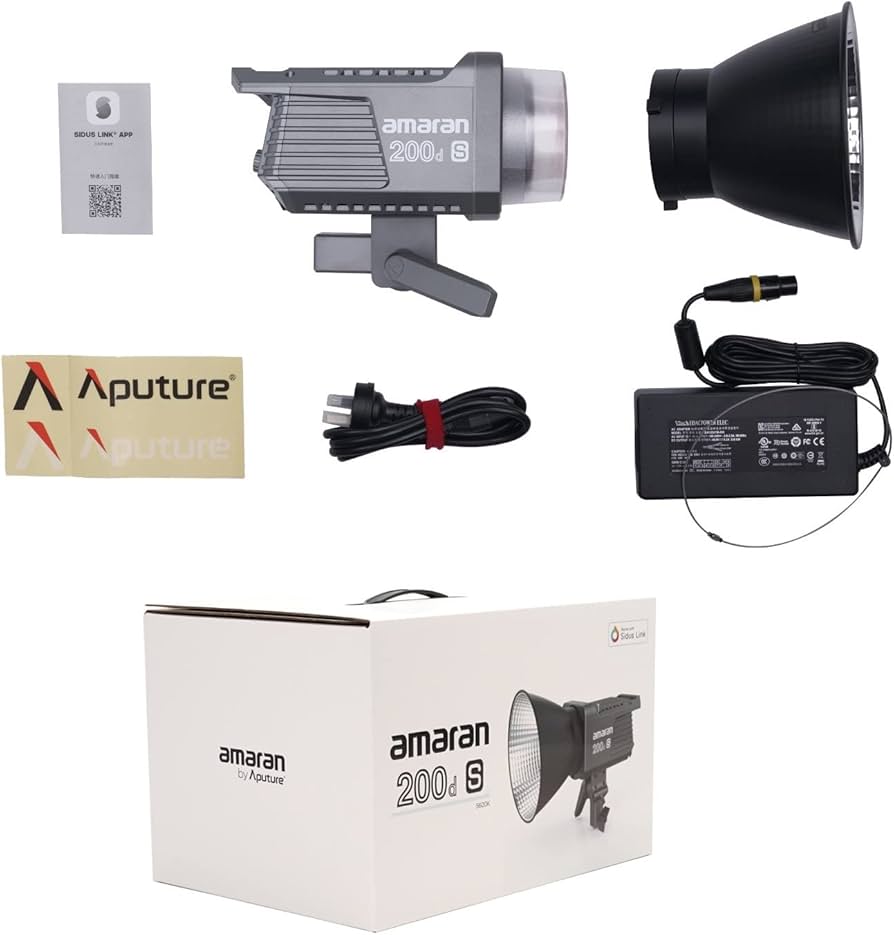 Amazon | Aputure Amaran 200d S + Light Dome SE ソフトボックス