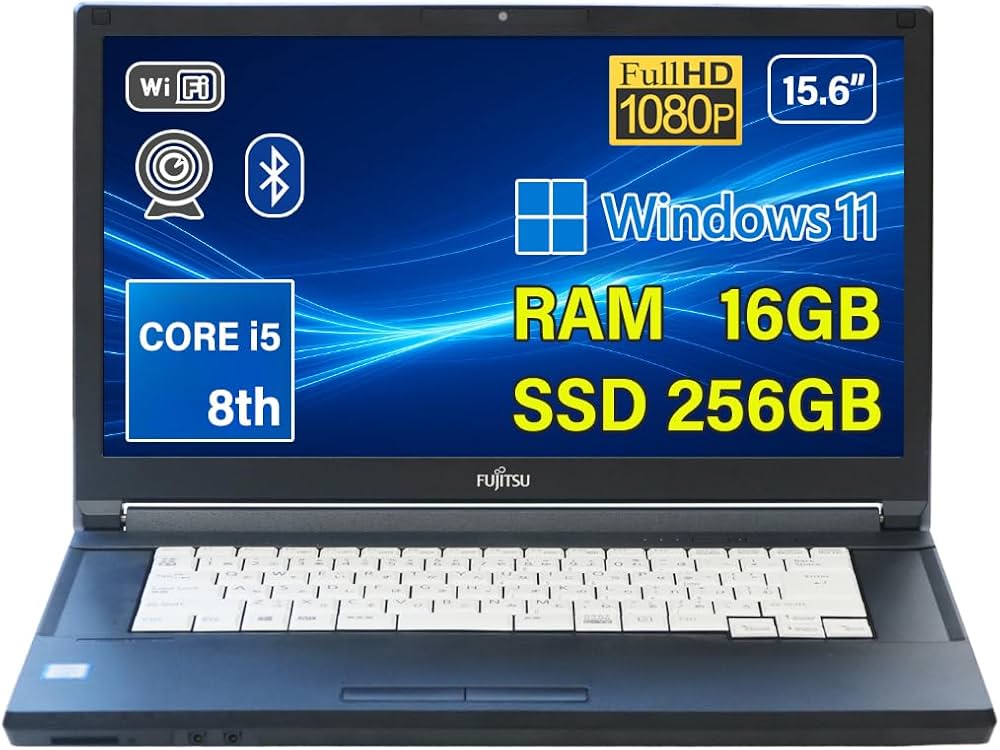 Amazon.co.jp: 【整備済み品】 ノートパソコン 富士通 Lifebook A748