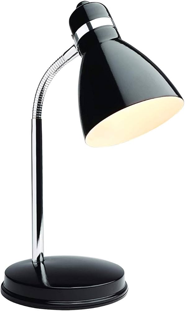 Newhouse Lighting NHDK-OX-BK Oxford Black Metal Flexible Classic