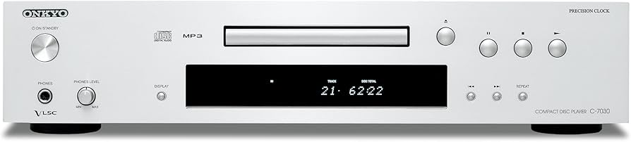 Amazon.co.jp: ONKYO CDプレーヤー (シルバー) C-7030(S) : Electronics