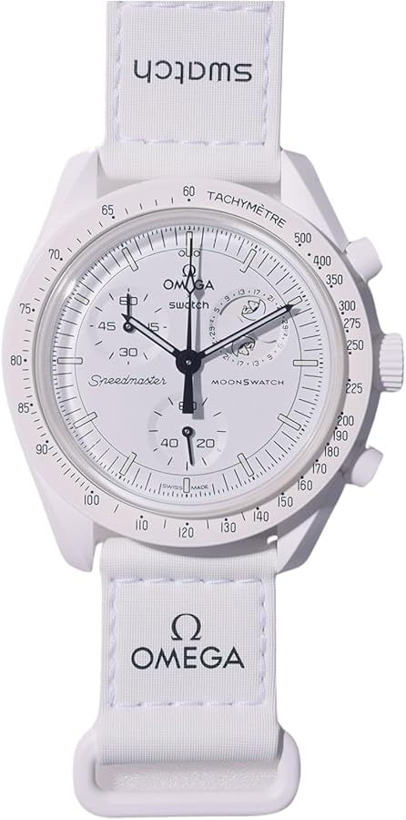 Amazon.co.jp: OMEGA × SWATCH Snoopy ギフト 腕時計 MOONSWATCH