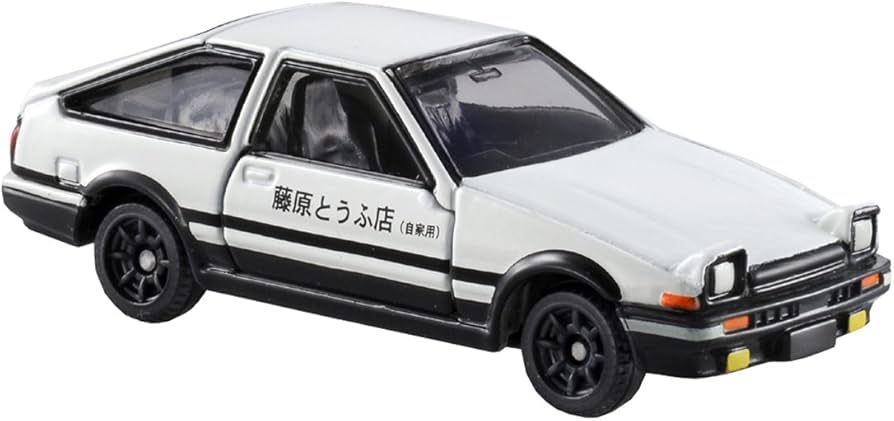 Amazon.co.jp: トミカ ドリームトミカ 頭文字D AE86トレノ 白 : おもちゃ