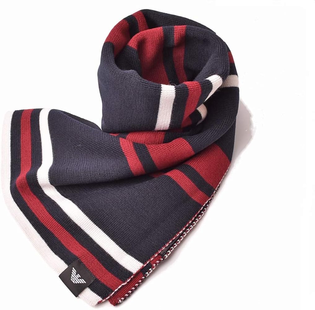 Amazon | [エンポリオアルマーニ] マフラー/ウインタースカーフ