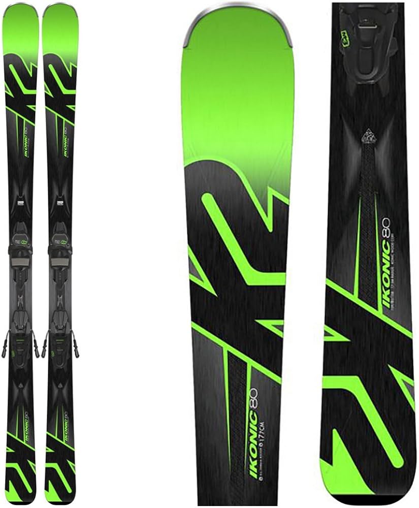 Amazon | k2 Ikonic 80 Skis with m3 12 TCXライトバインディング | K2