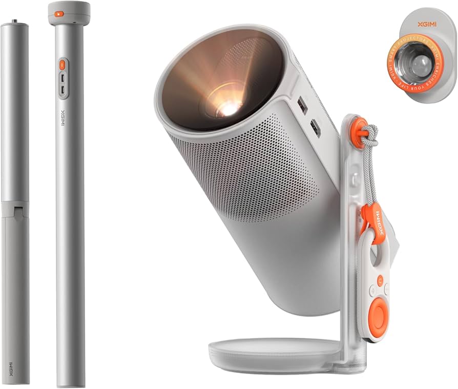 Amazon.com: XGIMI MoGo 4 Portable Projector with PowerBase Stand