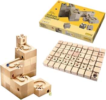 Amazon.co.jp: Cuboro(キュボロ) Standard(スタンダード) 54ピース大