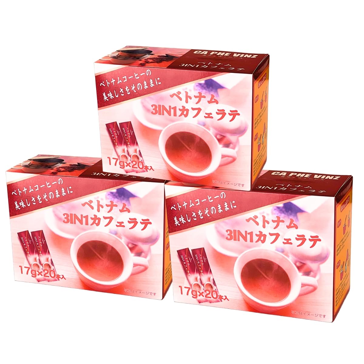 Amazon.co.jp: ベトナムコーヒー 3IN1 カフェラテ インスタント