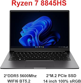 Amazon.co.jp: GZBOX 14インチノート パソコン ゲーム用 AMD Ryzen7