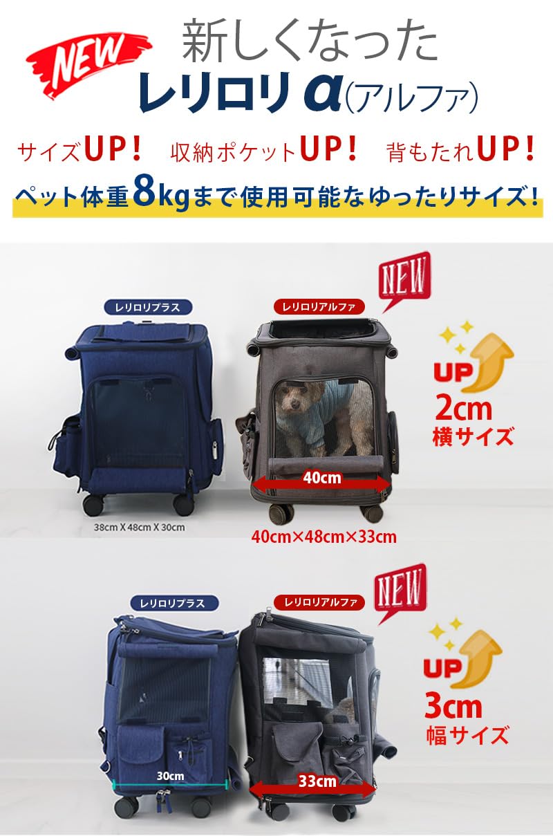 Amazon.co.jp: 【RETOO レリローリリアルファ】 ペット専用 バッグ