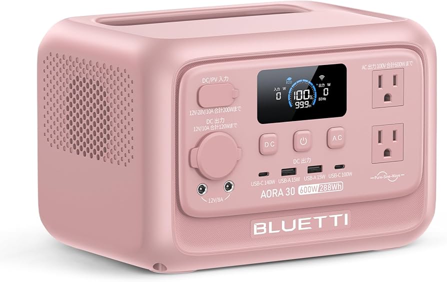 Amazon.co.jp: BLUETTI ポータブル電源 AORA30 V2 日本限定モデル