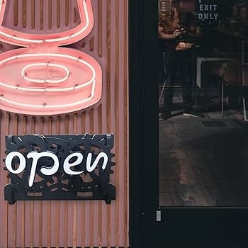 Amazon.co.jp: Uniiitie オープン クローズ サイン ボード ハンギング