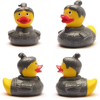 Amazon.co.jp: Rubber Duck Samurai - ゴム製のアヒル … : ファッション