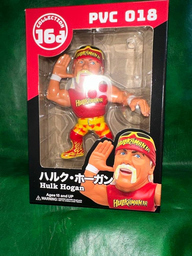 Amazon.co.jp: 16d ソフビコレクション 018 ハルク ホーガン : おもちゃ