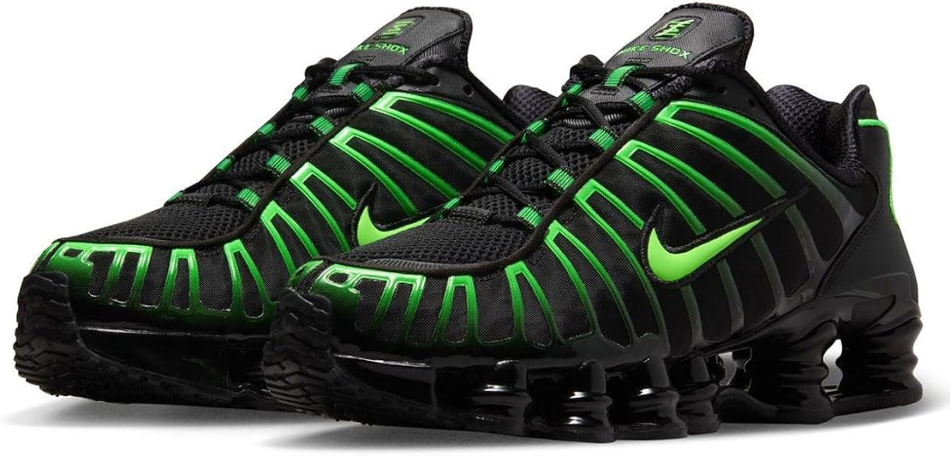 Amazon | [ナイキ] ショックス TL SHOX TL ブラック/グリーン