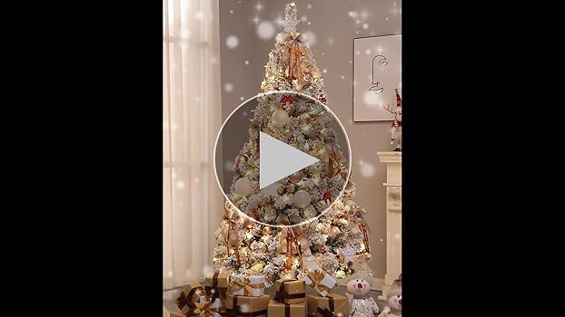 Amazon.co.jp: クリスマス 飾り クリスマスツリー 150cm 雪化粧