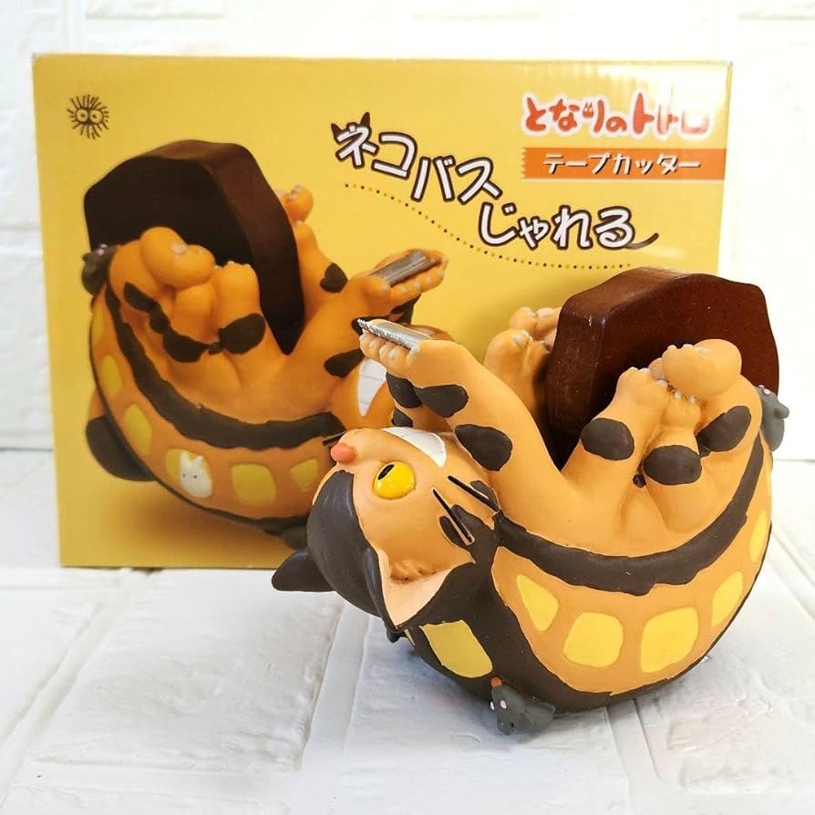 Amazon.co.jp: 【となりのトトロ】ネコバス テープカッター スタジオ