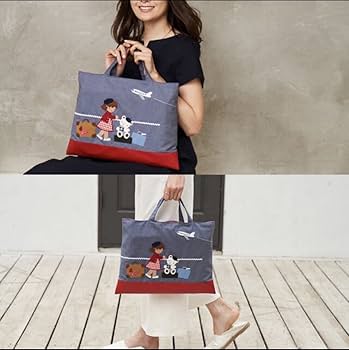 Amazon.co.jp: familiar ファミリア JAL コラボ デニムバッグ レッスン